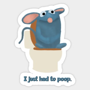 Hello! from the Small Mouse Sticker